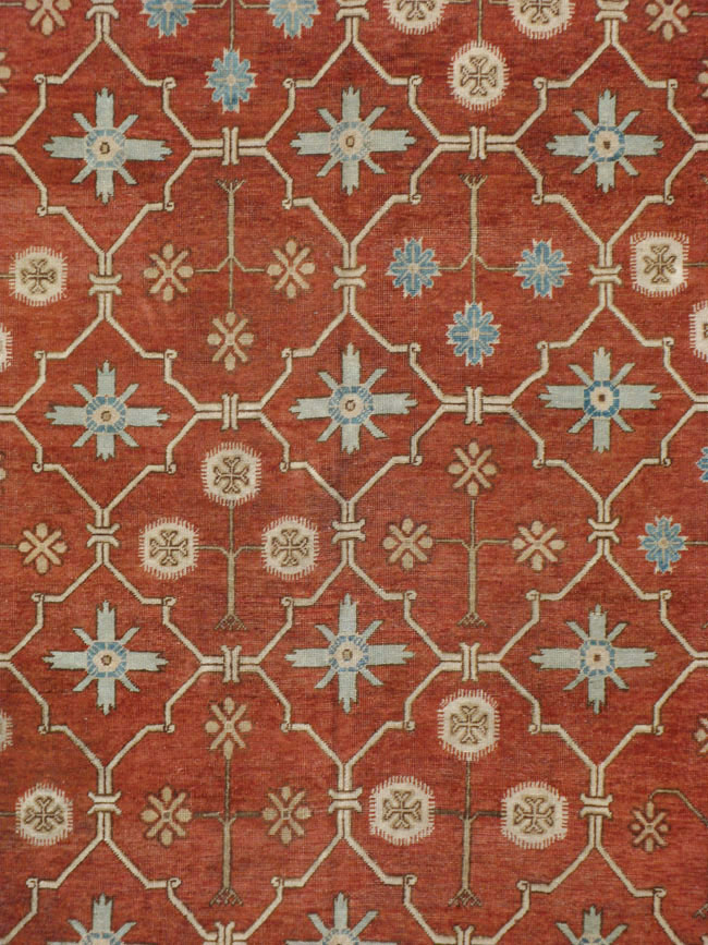 Vintage East Turkestan Khotan Carpet, No.18232 - Galerie Shabab