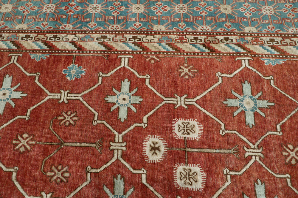 Vintage East Turkestan Khotan Carpet, No.18232 - Galerie Shabab