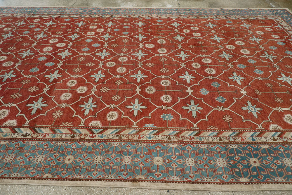 Vintage East Turkestan Khotan Carpet, No.18232 - Galerie Shabab