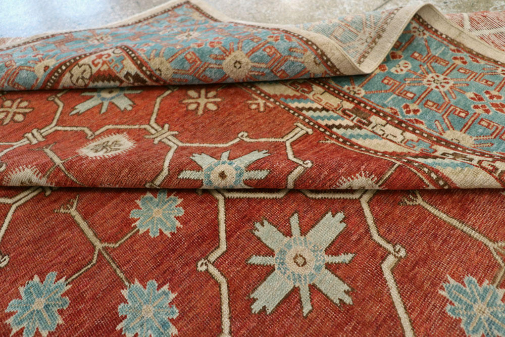 Vintage East Turkestan Khotan Carpet, No.18232 - Galerie Shabab