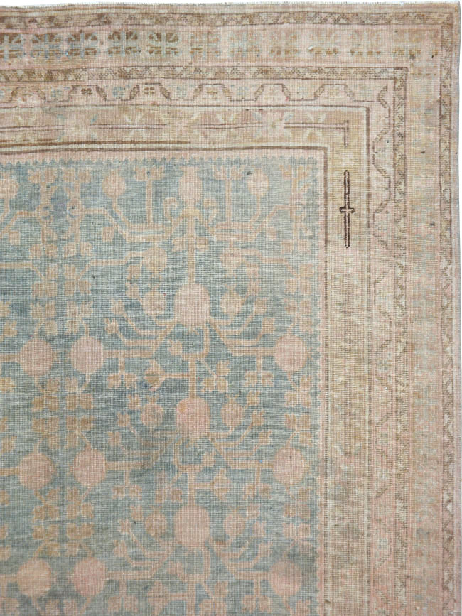 Vintage East Turkestan Khotan Carpet, No.18237 - Galerie Shabab