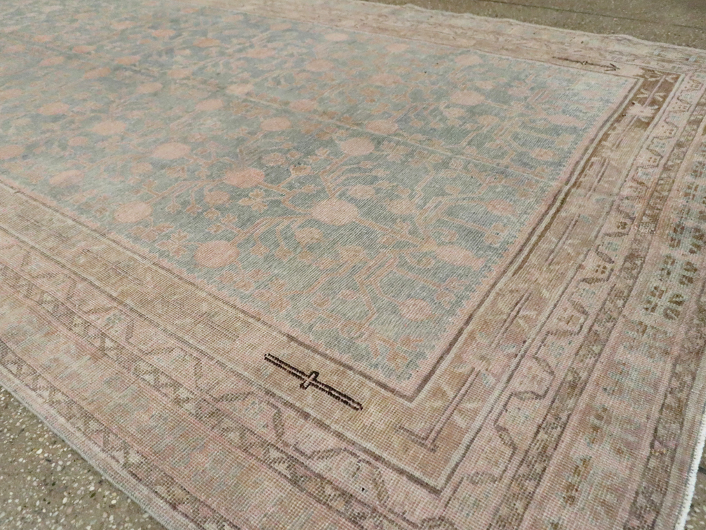 Vintage East Turkestan Khotan Carpet, No.18237 - Galerie Shabab