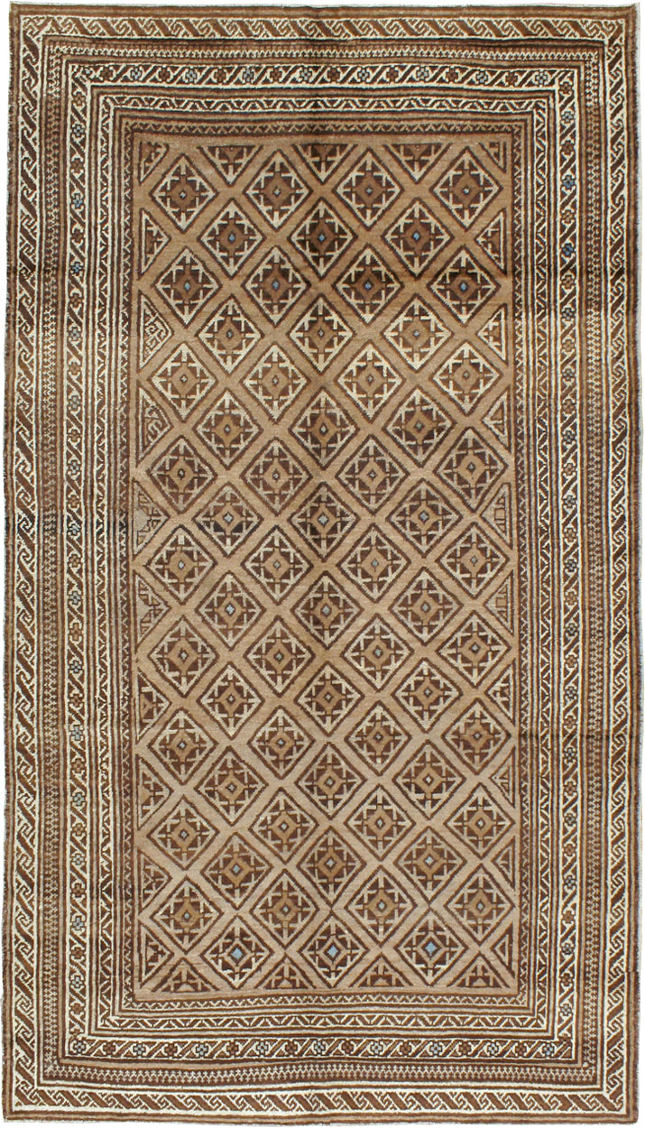 Vintage East Turkestan Samarkand Carpet, No.18239 - Galerie Shabab