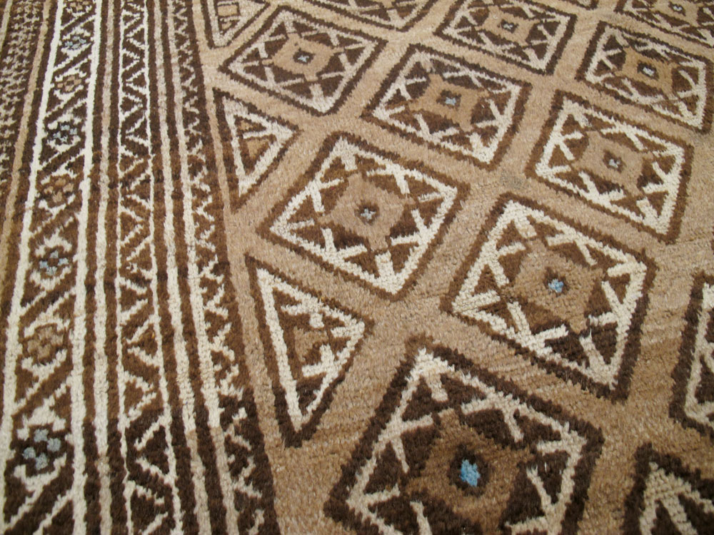 Vintage East Turkestan Samarkand Carpet, No.18239 - Galerie Shabab