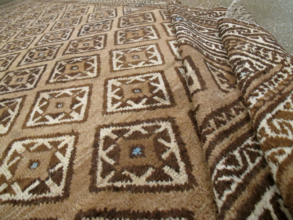 Vintage East Turkestan Samarkand Carpet, No.18239 - Galerie Shabab