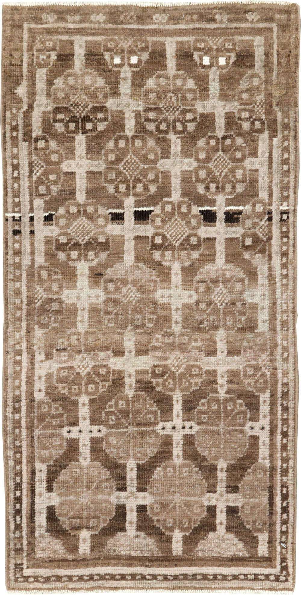 Antique East Turkestan Khotan Rug (Pair: 1 of 2), No.18240 - Galerie Shabab