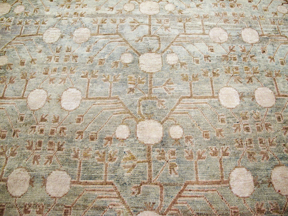 Antique East Turkestan Khotan Carpet, No.18249 - Galerie Shabab