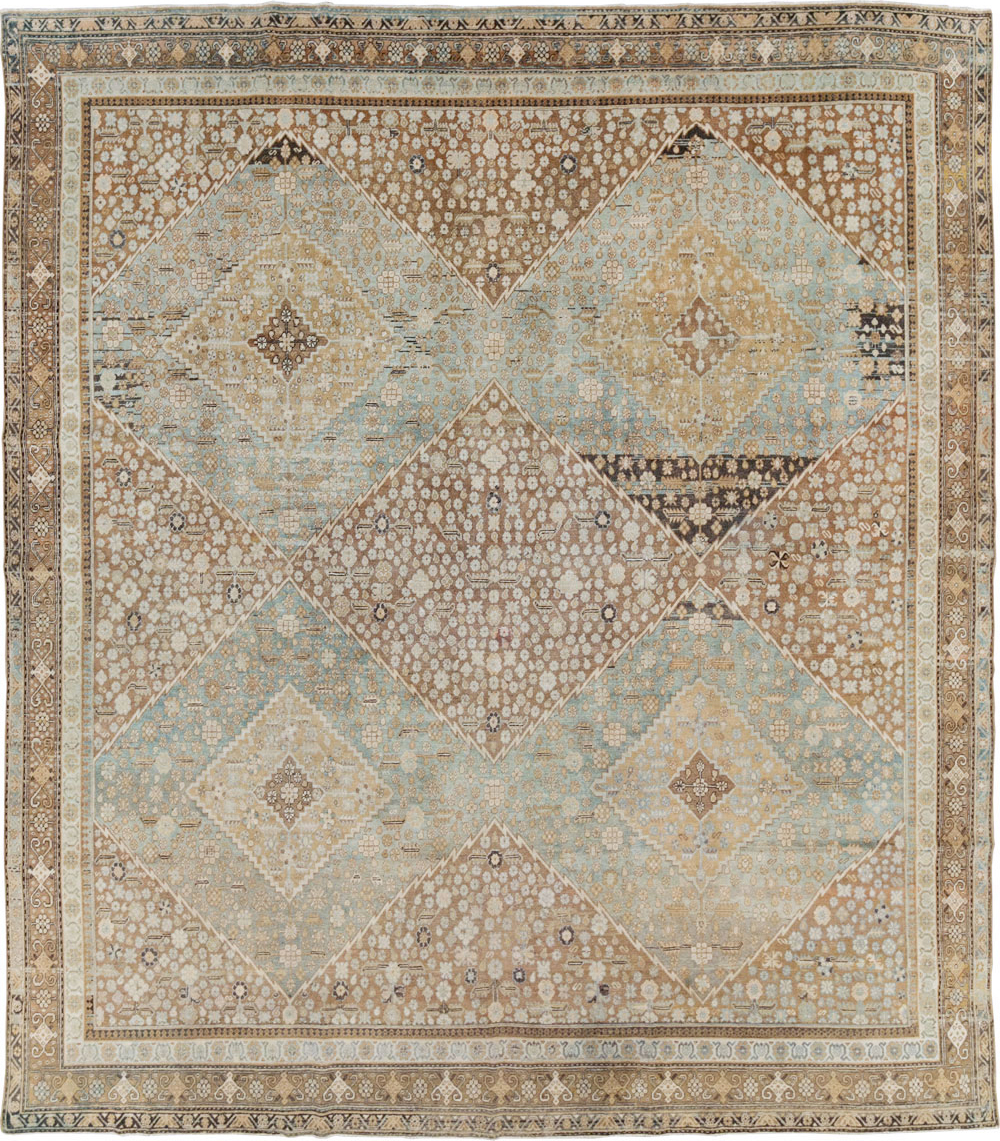 Antique East Turkestan Khotan Room Size Carpet, No.18250 - Galerie Shabab