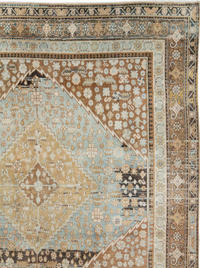 Antique East Turkestan Khotan Room Size Carpet, No.18250 - Galerie Shabab
