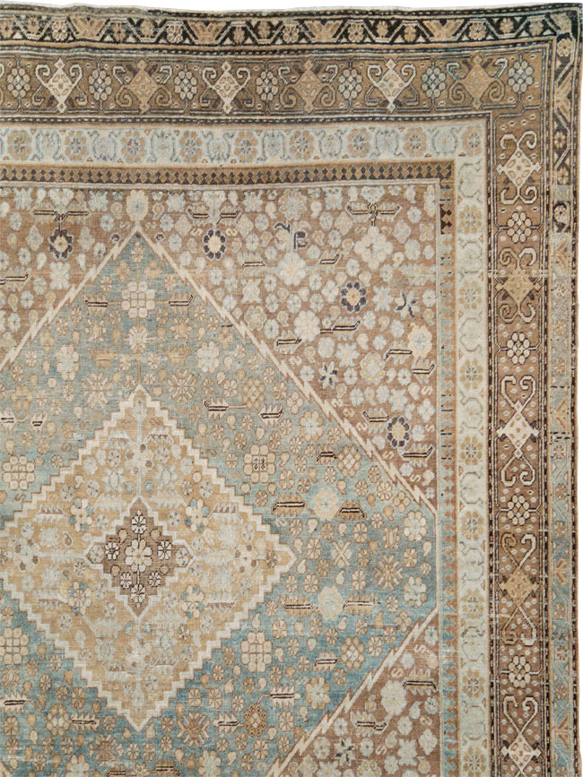 Antique East Turkestan Khotan Room Size Carpet, No.18250 - Galerie Shabab