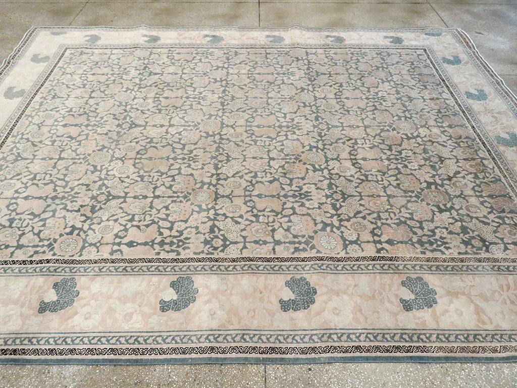 Vintage Persian Tabriz Carpet, No.18251 - Galerie Shabab