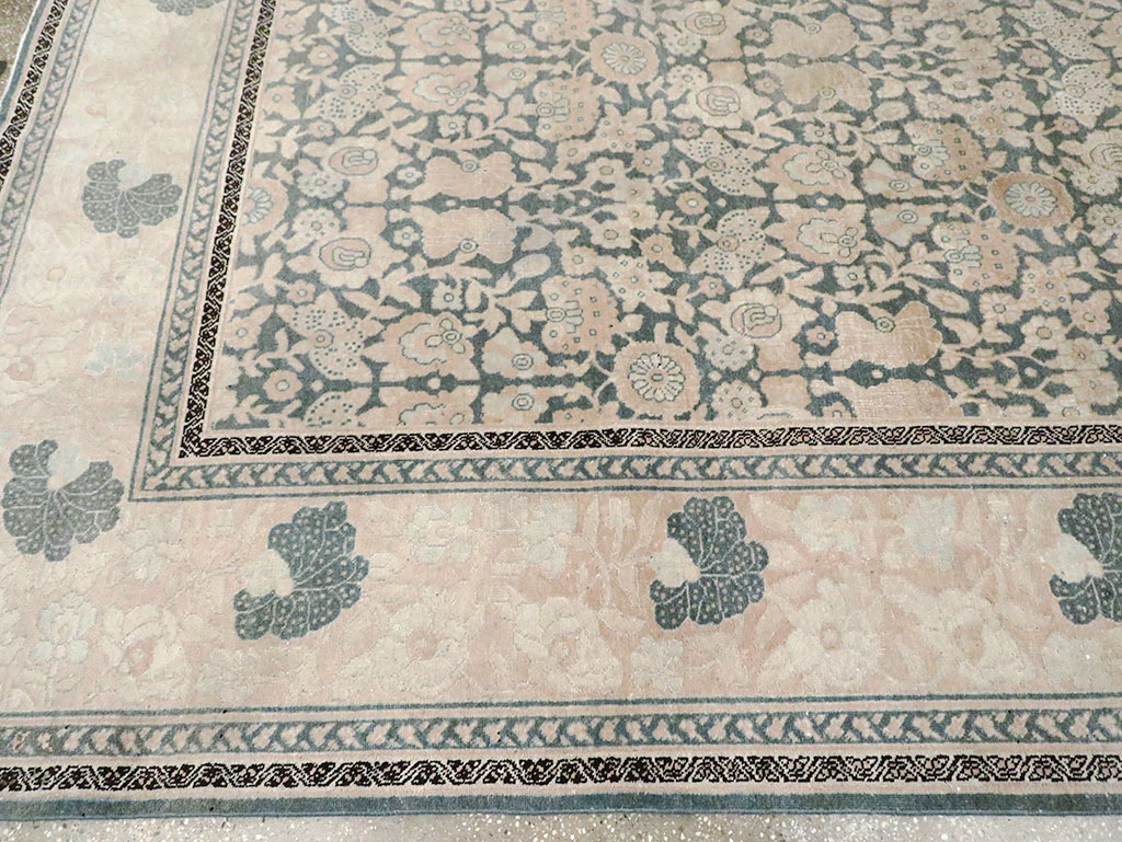 Vintage Persian Tabriz Carpet, No.18251 - Galerie Shabab