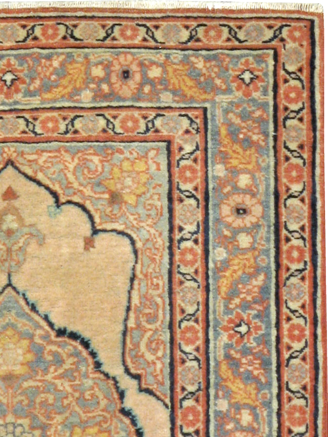 Antique Persian Tabriz Hagi Jalili Rug (Pair: 1 of 2), No.18254 - Galerie Shabab