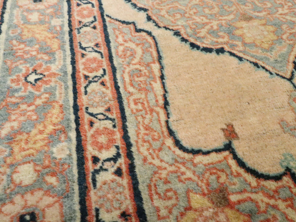 Antique Persian Tabriz Hagi Jalili Rug (Pair: 1 of 2), No.18254 - Galerie Shabab
