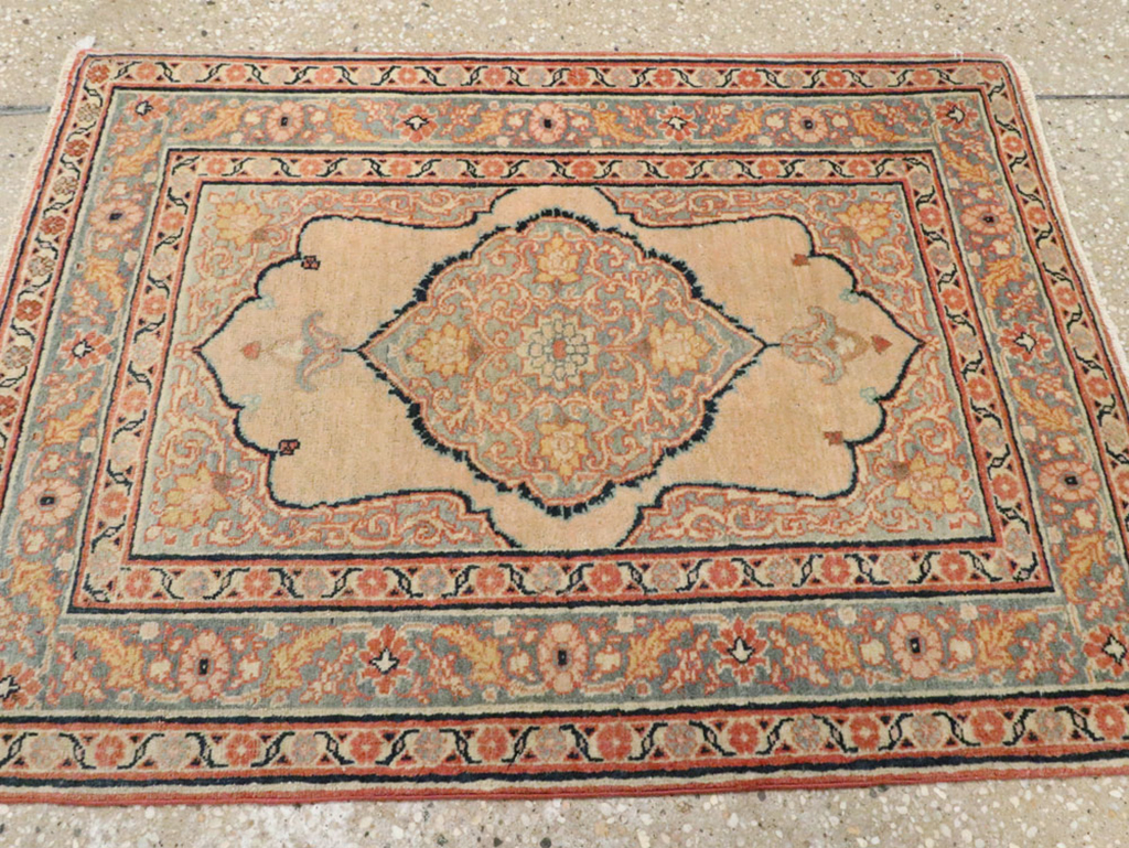 Antique Persian Tabriz Hagi Jalili Rug (Pair: 1 of 2), No.18254 - Galerie Shabab