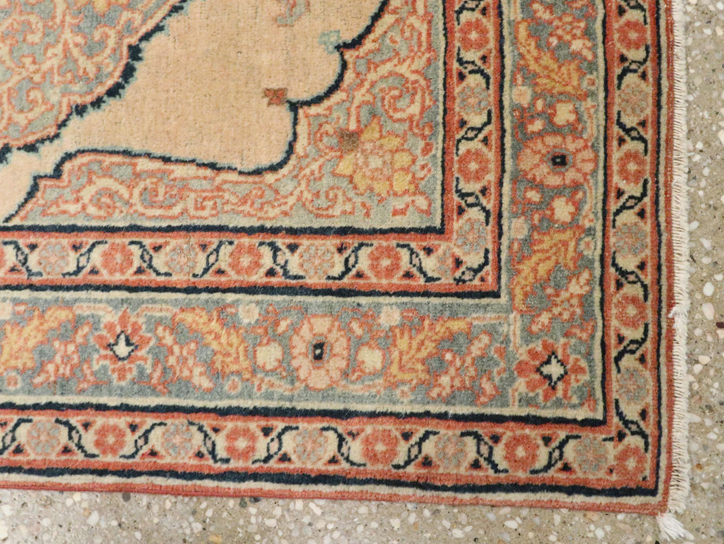 Antique Persian Tabriz Hagi Jalili Rug (Pair: 1 of 2), No.18254 - Galerie Shabab