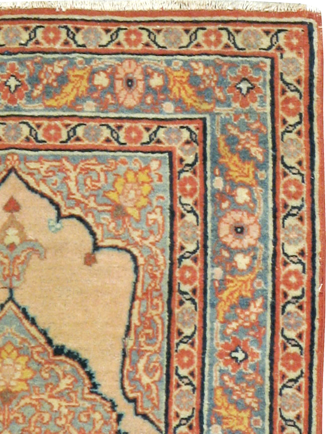 Antique Persian Tabriz Hagi Jalili Rug (Pair: 2 of 2), No.18255 - Galerie Shabab