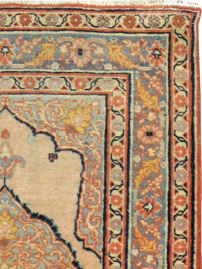 Antique Persian Tabriz Hagi Jalili Rug (Pair: 2 of 2), No.18255 - Galerie Shabab