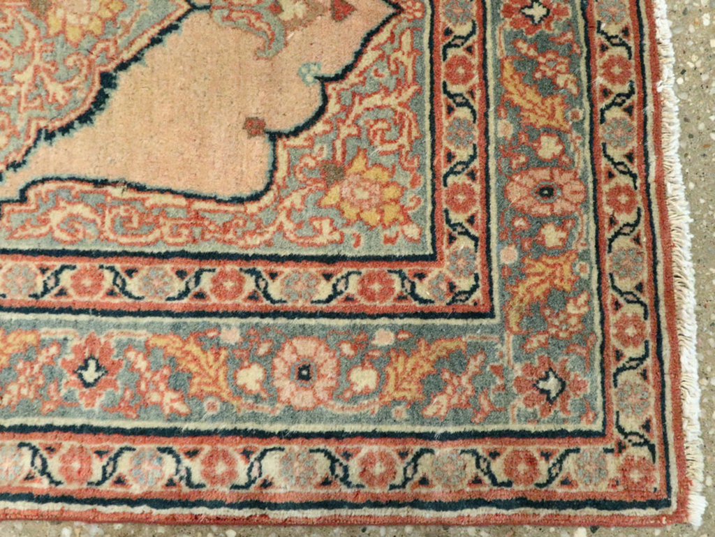 Antique Persian Tabriz Hagi Jalili Rug (Pair: 2 of 2), No.18255 - Galerie Shabab