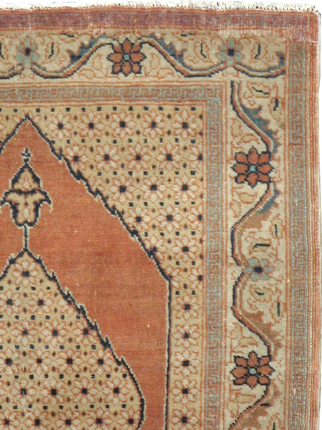 Antique Persian Tabriz Hagi Jalili Rug, No.18256 - Galerie Shabab