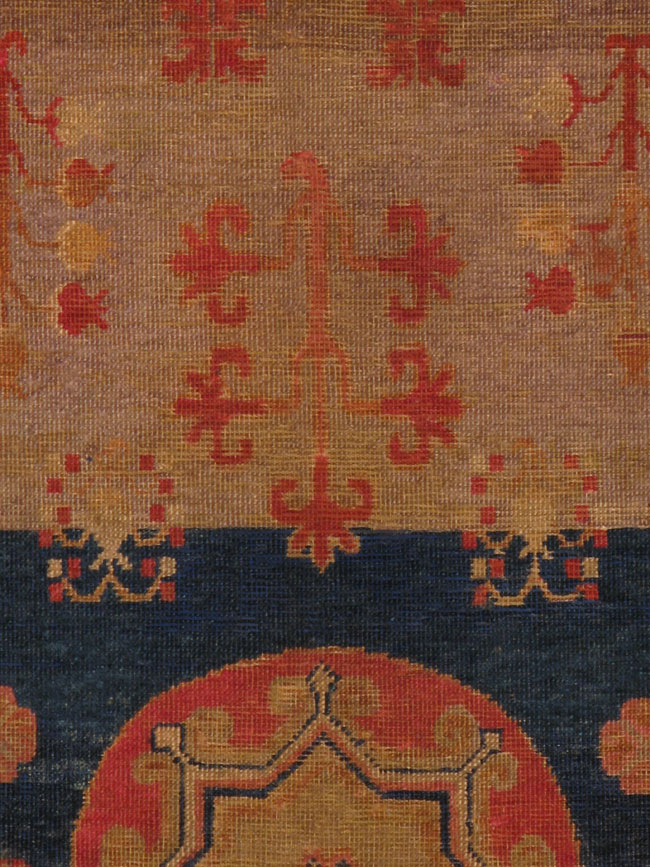 Antique Khotan Carpet, No.18258 - Galerie Shabab