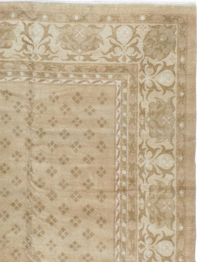 Antique Indian Agra Carpet, No.18259 - Galerie Shabab