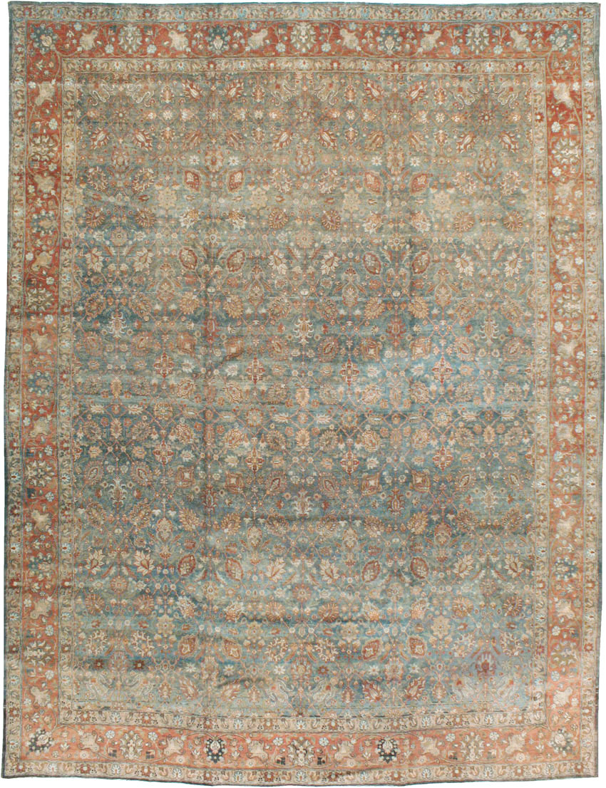Antique Persian Tabriz Carpet, No.18261 - Galerie Shabab