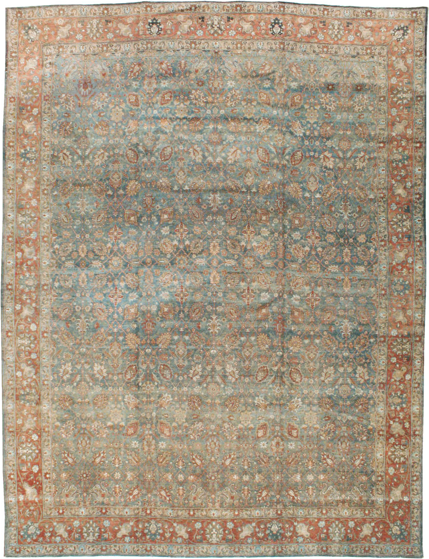 Antique Persian Tabriz Carpet, No.18261 - Galerie Shabab