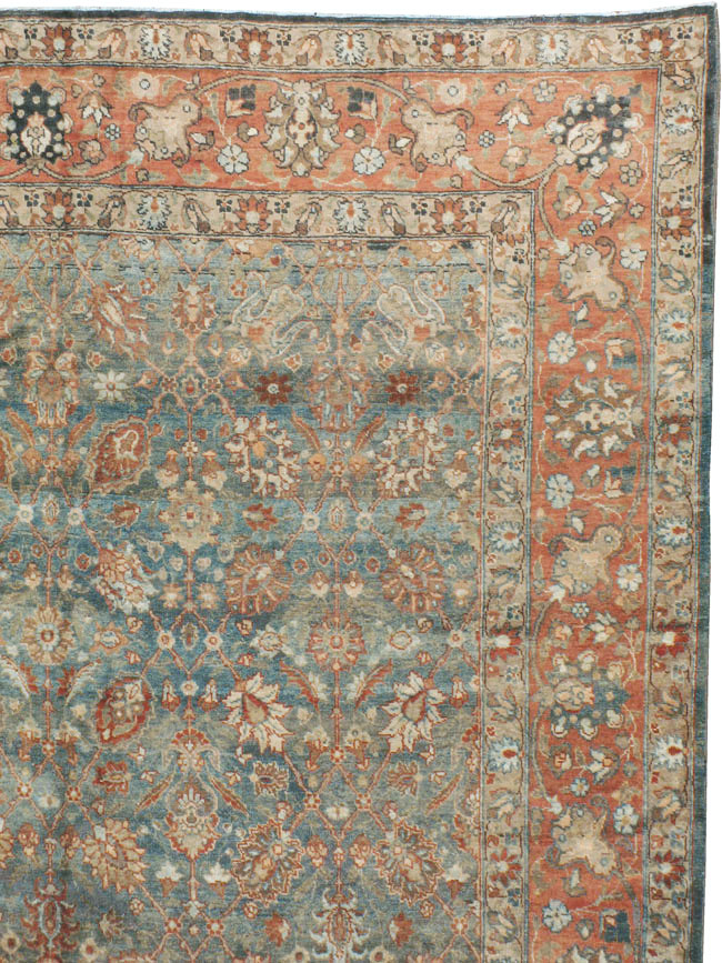 Antique Persian Tabriz Carpet, No.18261 - Galerie Shabab