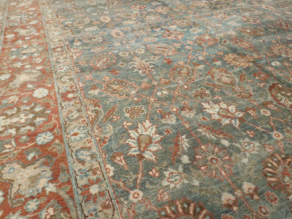 Antique Persian Tabriz Carpet, No.18261 - Galerie Shabab