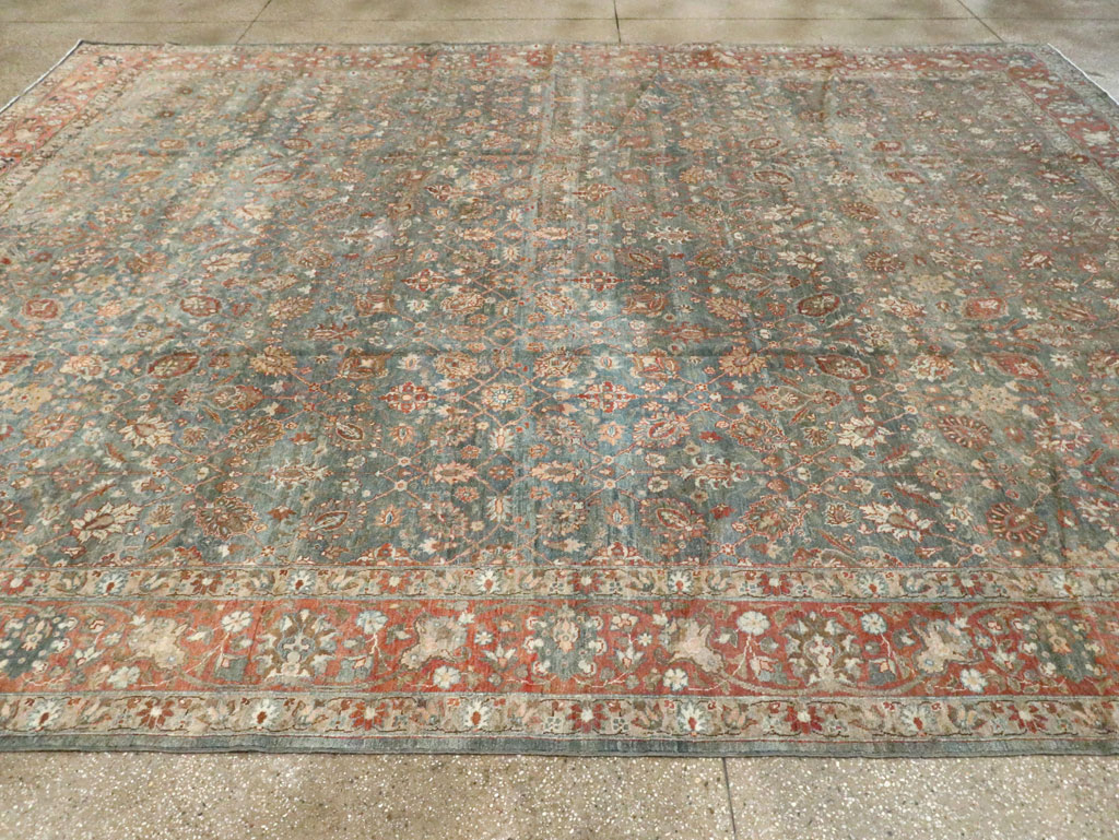 Antique Persian Tabriz Carpet, No.18261 - Galerie Shabab