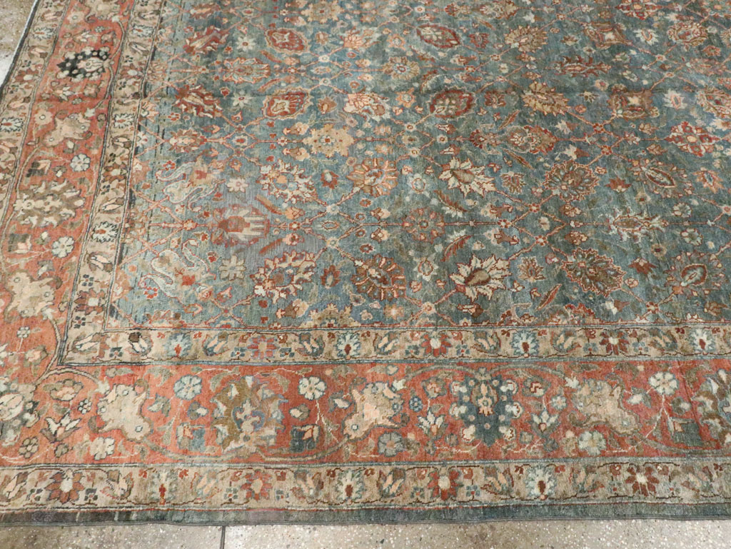Antique Persian Tabriz Carpet, No.18261 - Galerie Shabab