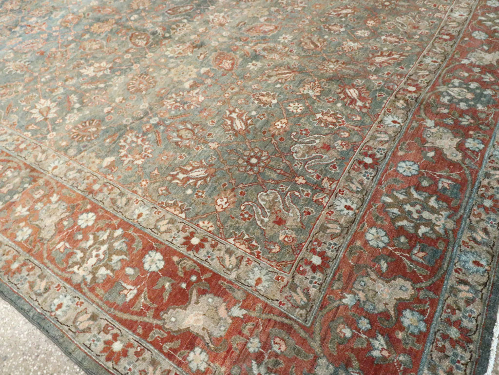 Antique Persian Tabriz Carpet, No.18261 - Galerie Shabab