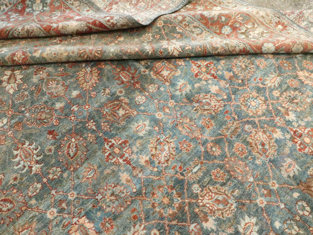 Antique Persian Tabriz Carpet, No.18261 - Galerie Shabab