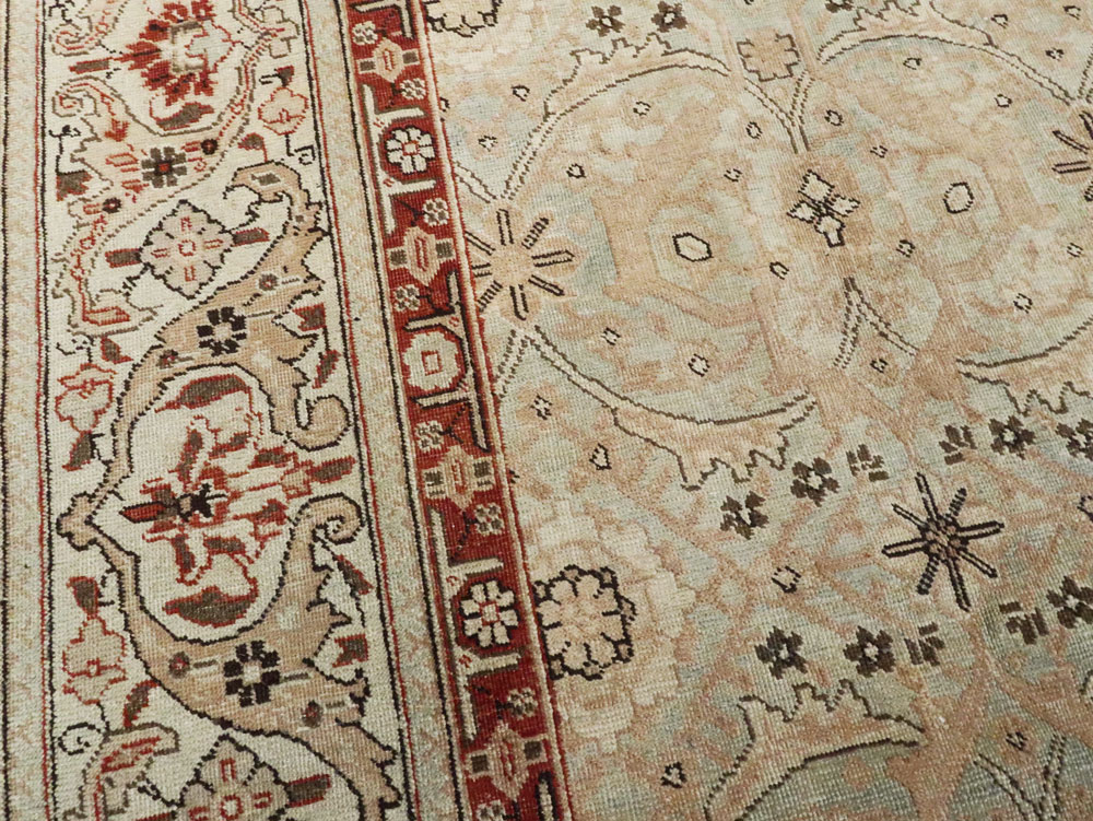 Antique Persian Tabriz Carpet, No.18267 - Galerie Shabab