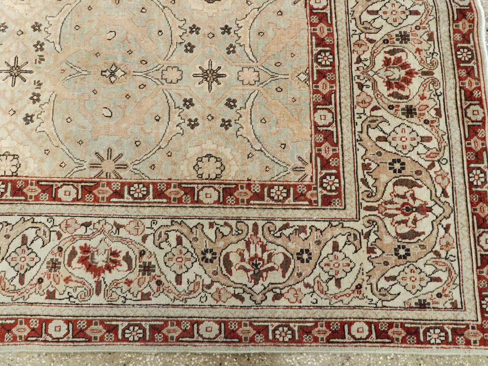 Antique Persian Tabriz Carpet, No.18267 - Galerie Shabab