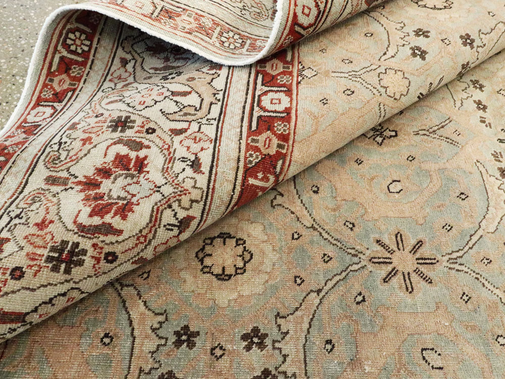 Antique Persian Tabriz Carpet, No.18267 - Galerie Shabab