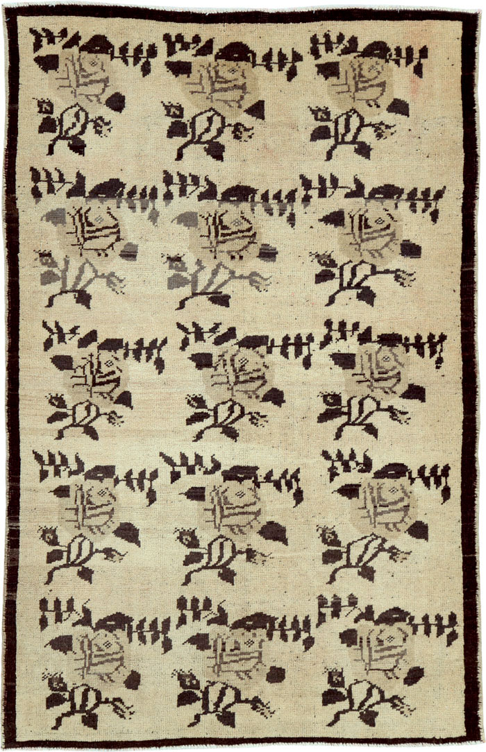 Vintage Turkish Anatolian Rug, No.18276 - Galerie Shabab