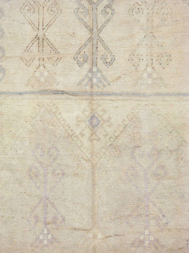 Vintage Turkish Oushak Rug, No.18326 - Galerie Shabab