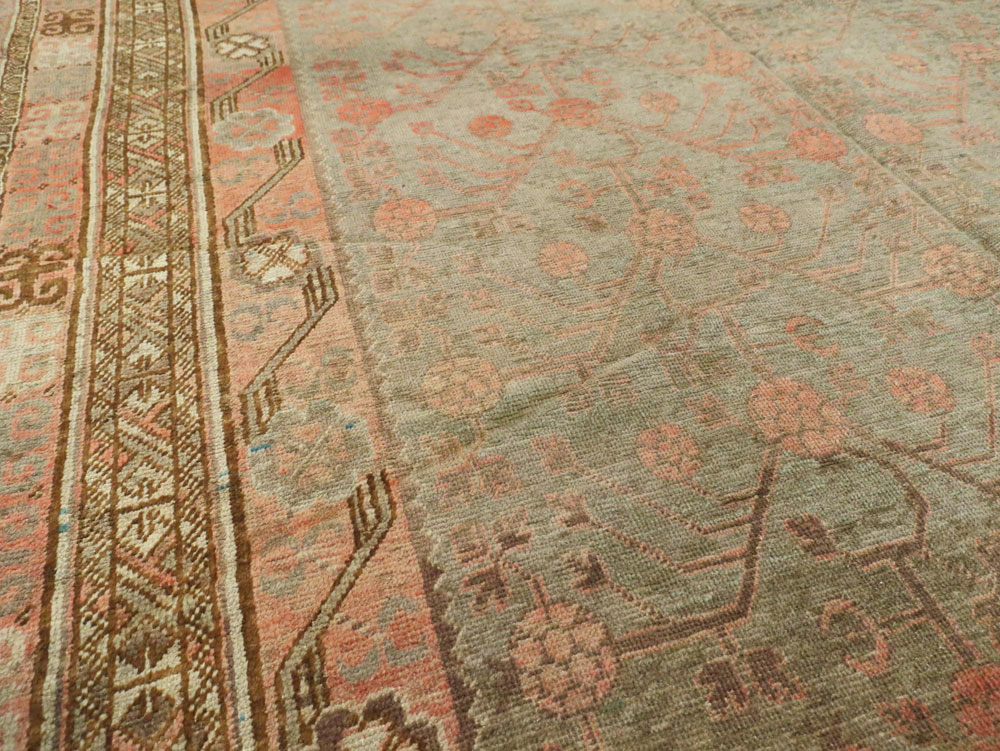 Vintage East Turkestan Khotan Carpet, No.18358 - Galerie Shabab