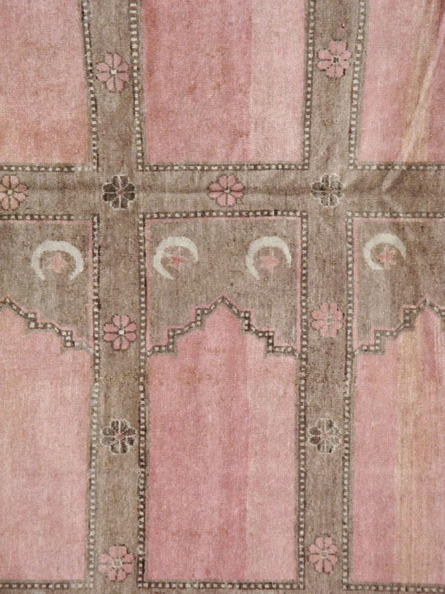 Antique East Turkestan Khotan Saph Carpet, No.18360 - Galerie Shabab