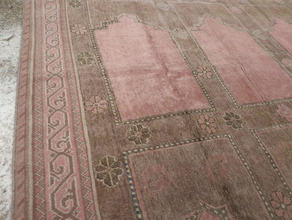 Vintage East Turkestan Khotan Accent Carpet, No.18360 - Galerie Shabab