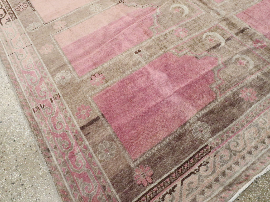 Antique East Turkestan Khotan Saph Carpet, No.18360 - Galerie Shabab