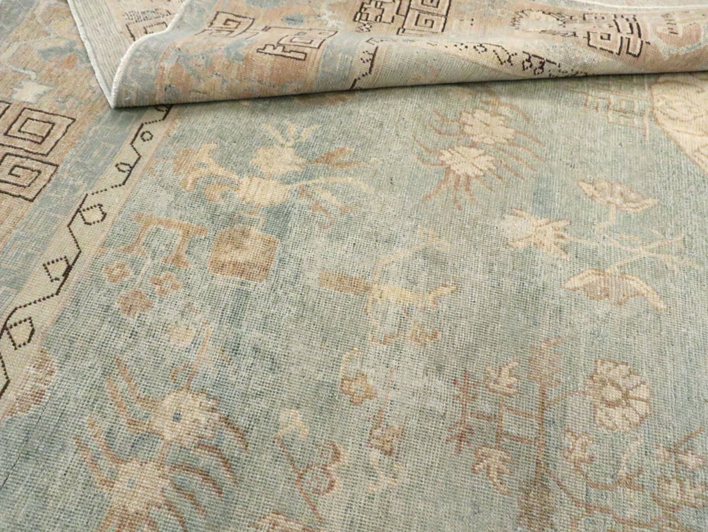 Antique East Turkestan Khotan Accent Rug, No.18362 - Galerie Shabab