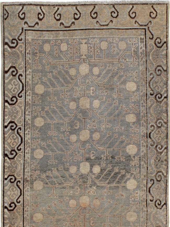Antique Khotan Runner, No.18373 - Galerie Shabab