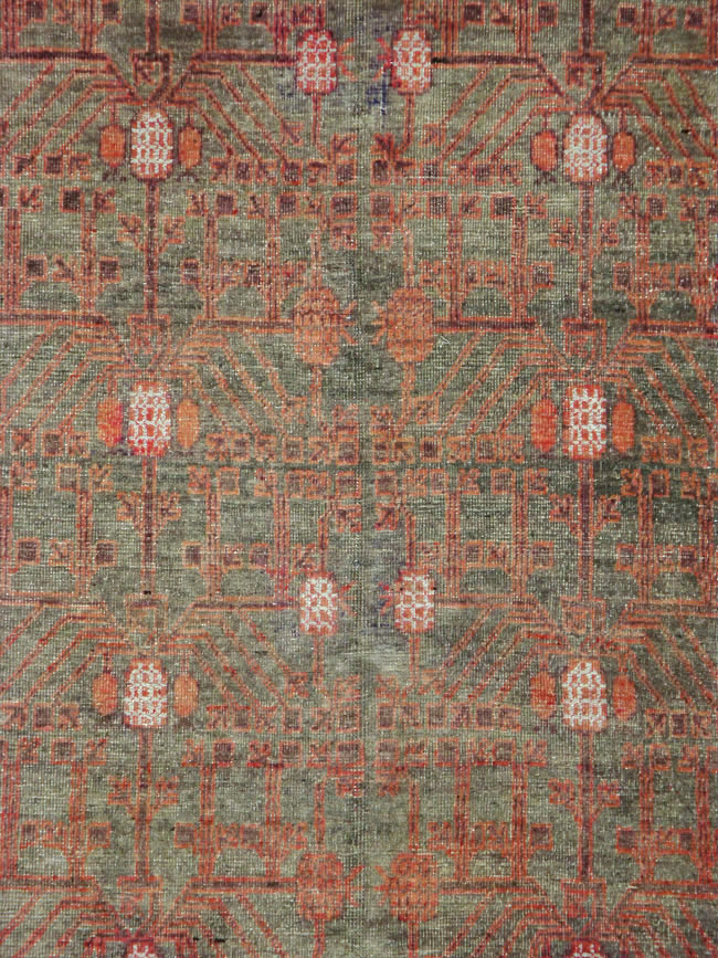 Antique East Turkestan Khotan Carpet, No.18377 - Galerie Shabab