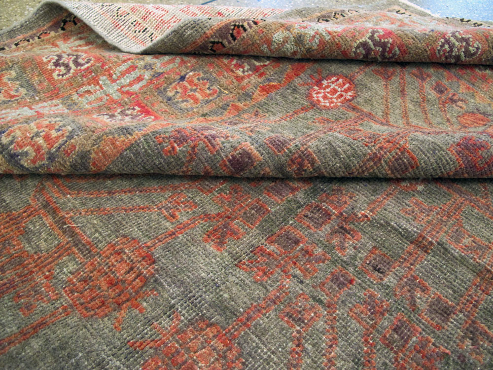 Antique East Turkestan Khotan Carpet, No.18377 - Galerie Shabab