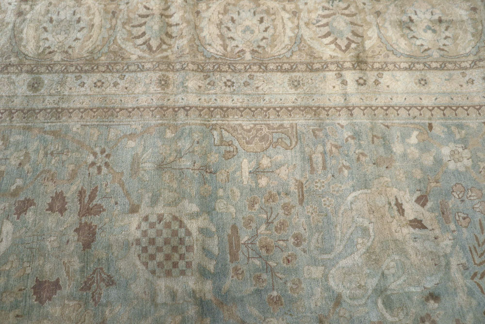 Antique Persian Tabriz Carpet, No.18382 - Galerie Shabab