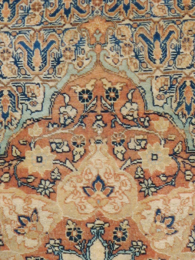 Antique Persian Tabriz Hagi Jalili Rug, No.18384 - Galerie Shabab