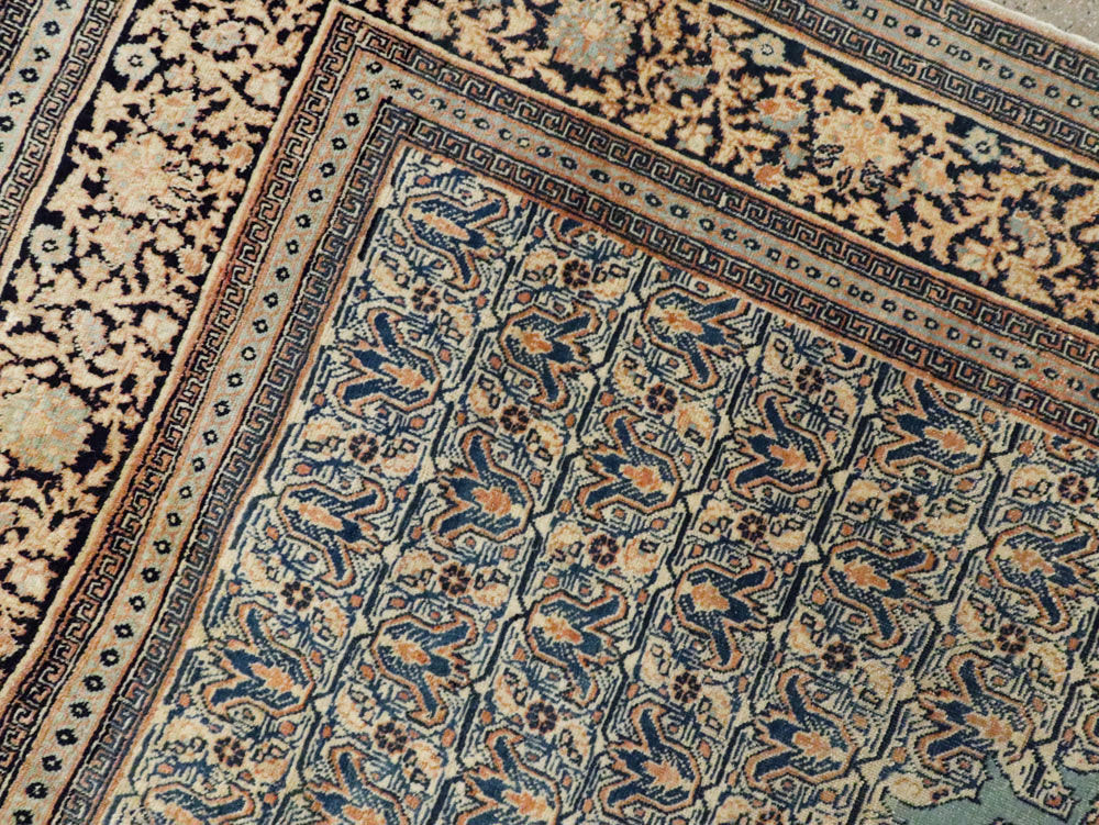 Antique Persian Tabriz Hagi Jalili Rug, No.18384 - Galerie Shabab